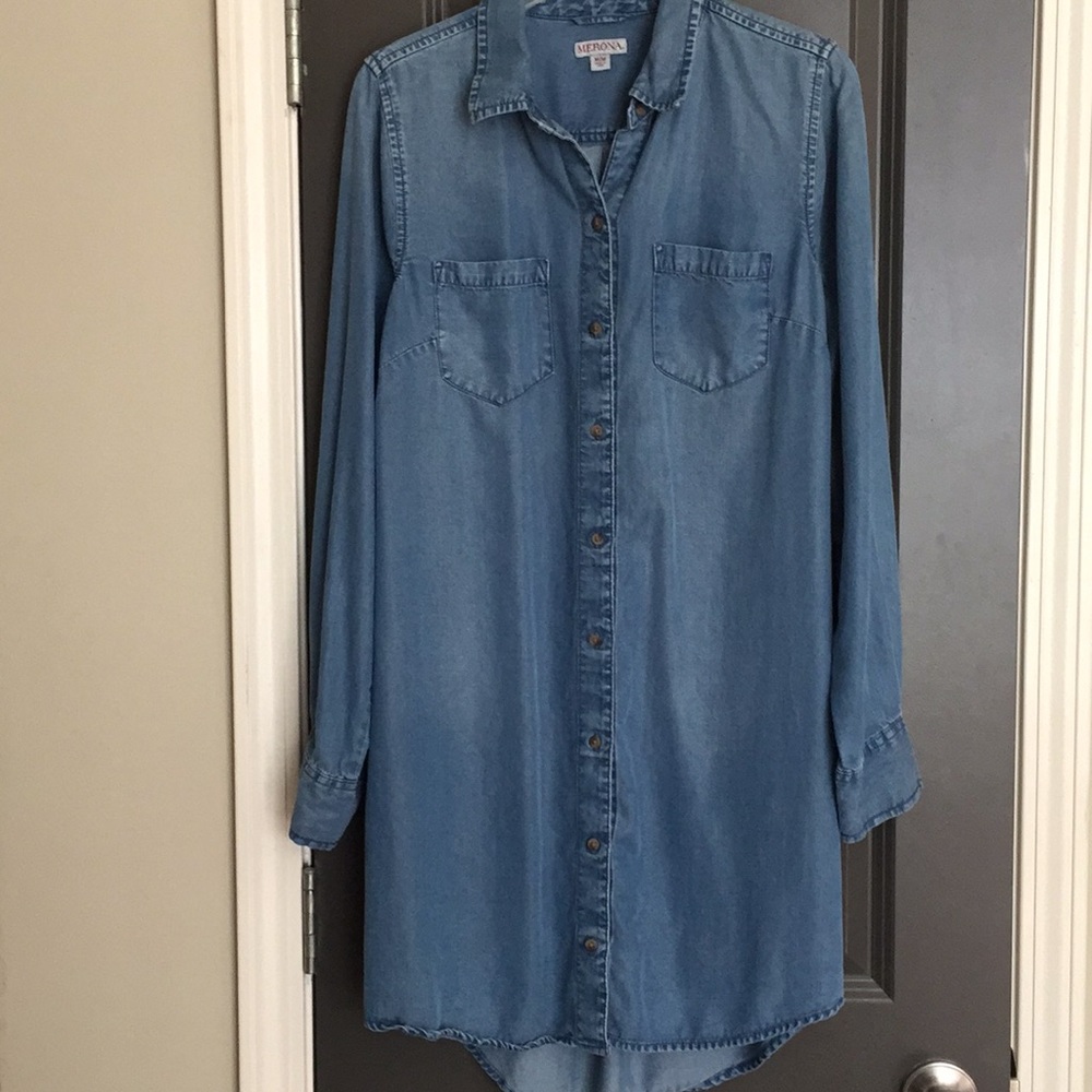 Chambray Dress Belt Included
